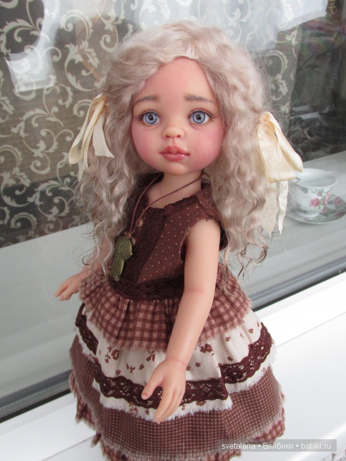 Мой первый опыт ООАК, моя Сашенька от Paola Reina (фото 2)