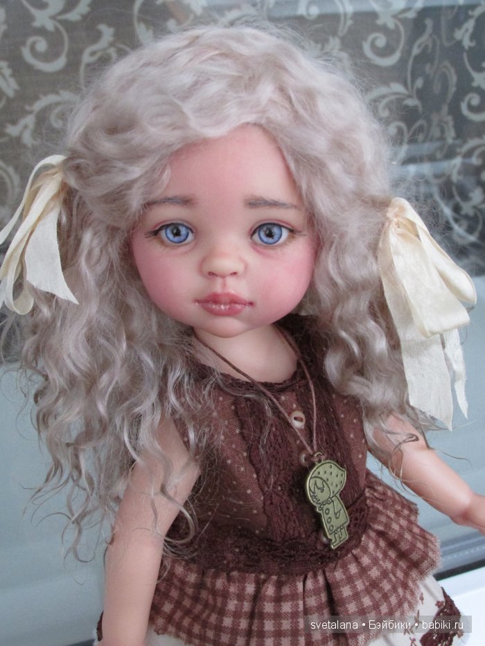 Мой первый опыт ООАК, моя Сашенька от Paola Reina (фото 6)