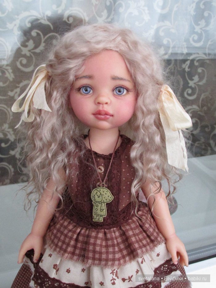 Мой первый опыт ООАК, моя Сашенька от Paola Reina (фото 4)