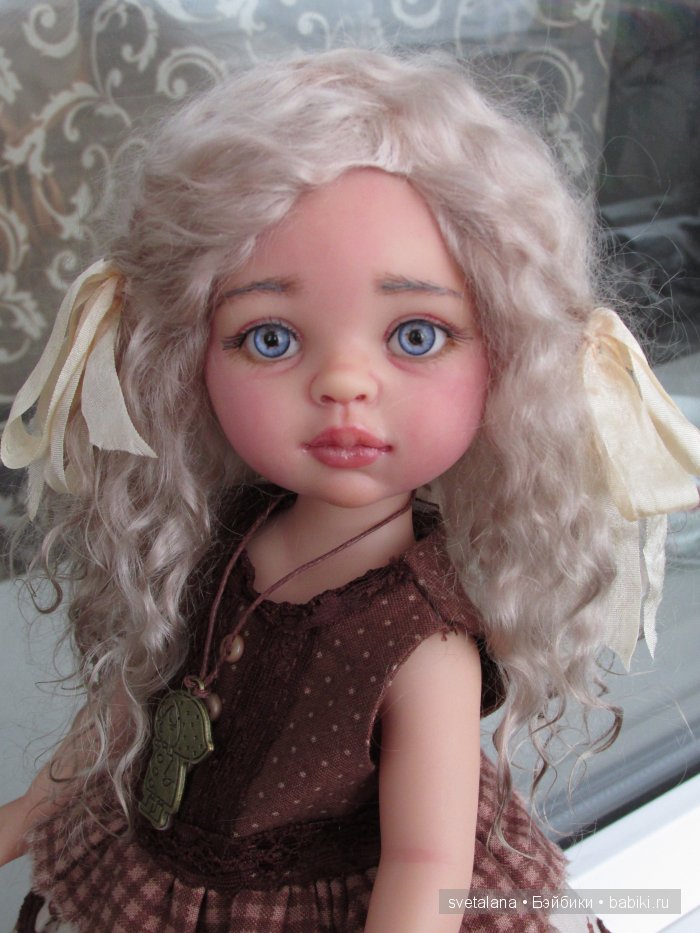 Мой первый опыт ООАК, моя Сашенька от Paola Reina