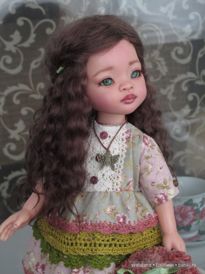 Моя зеленоглазая богиня, Анастасия. ООАК куклы Paola Reina