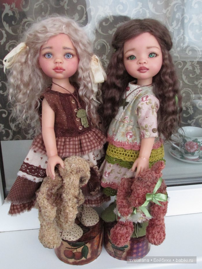 Моя зеленоглазая богиня, Анастасия. ООАК куклы Paola Reina