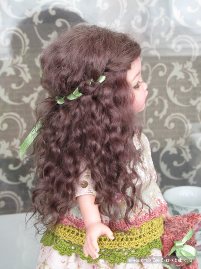 Моя зеленоглазая богиня, Анастасия. ООАК куклы Paola Reina (фото 2)