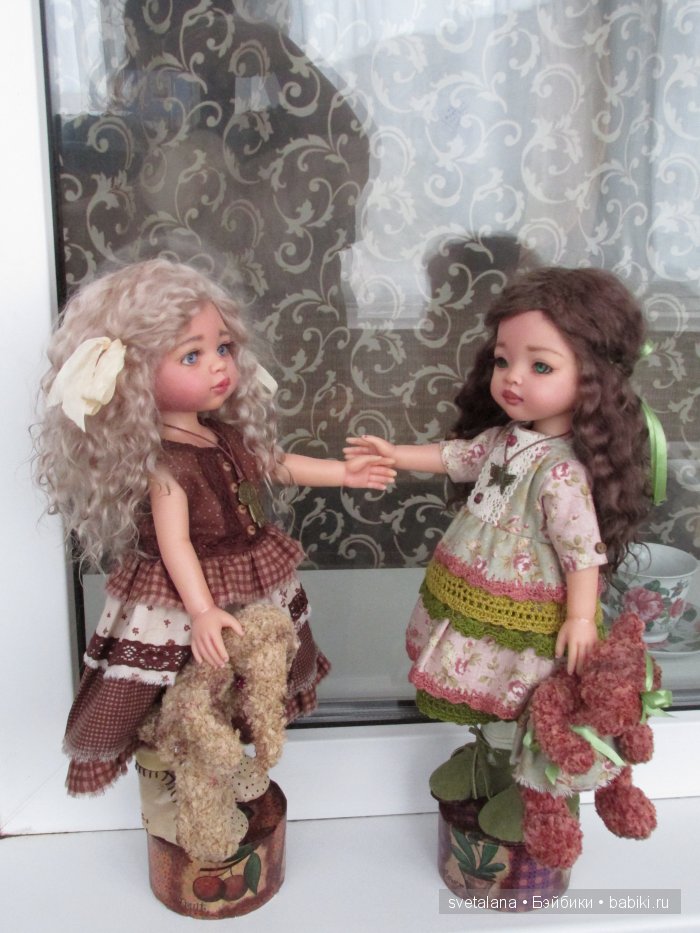 Моя зеленоглазая богиня, Анастасия. ООАК куклы Paola Reina