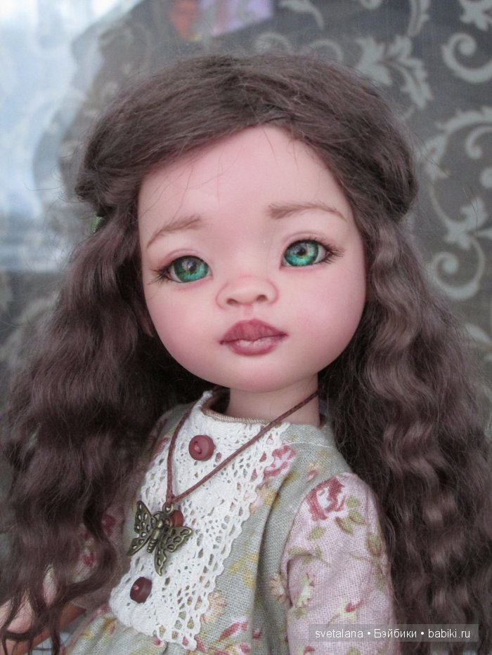 Моя зеленоглазая богиня, Анастасия. ООАК куклы Paola Reina (фото 10)