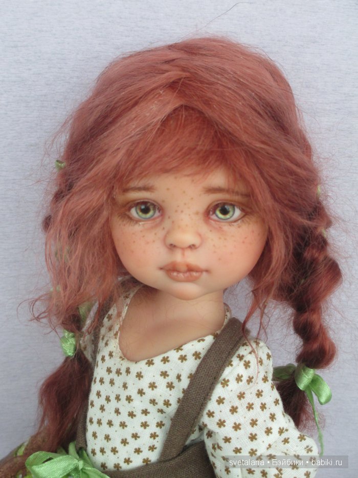 Полина.Рыжее чудо. ООАК куколки Paola Reina (фото 10)