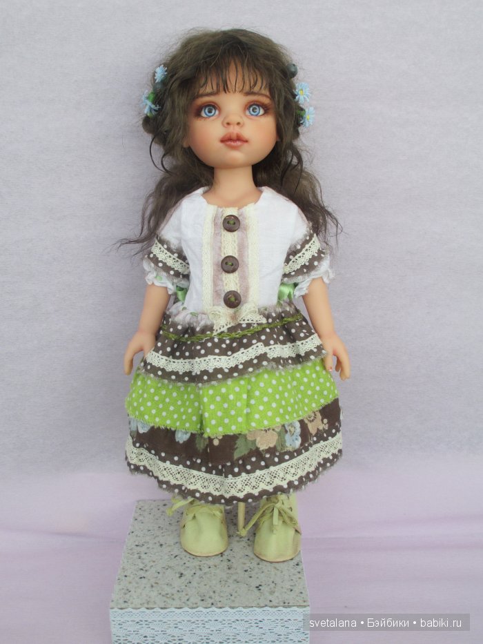 Незабудка... ООАК куклы Паола Рейна | Бэйбики Незабудка... ООАК куклы Паола Рейна (фото 6)