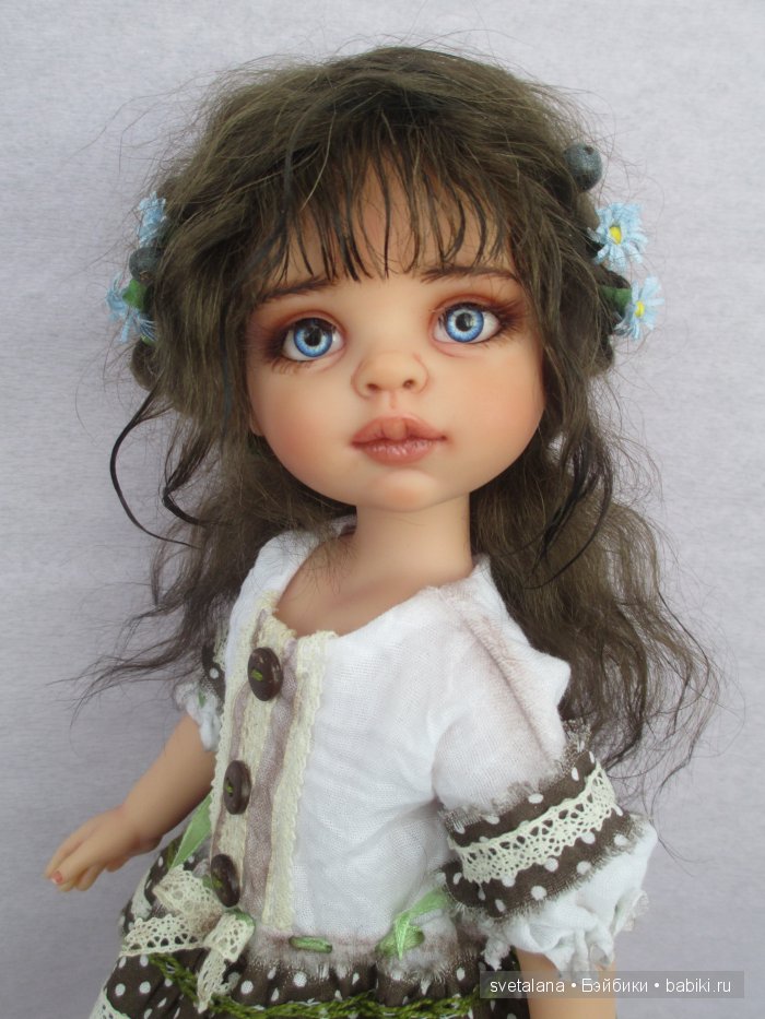 Незабудка... ООАК куклы Паола Рейна | Бэйбики Незабудка... ООАК куклы Паола Рейна (фото 2)