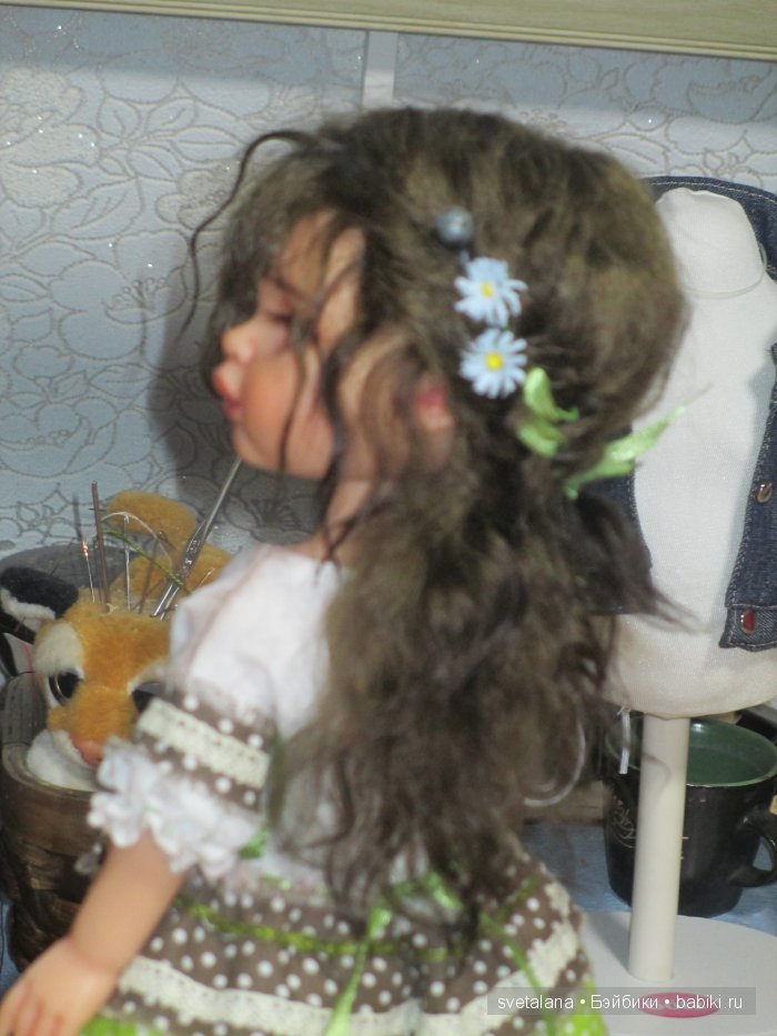 Незабудка... ООАК куклы Паола Рейна | Бэйбики Незабудка... ООАК куклы Паола Рейна