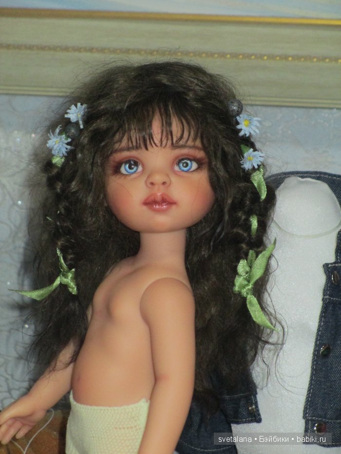 Незабудка... ООАК куклы Паола Рейна | Бэйбики Незабудка... ООАК куклы Паола Рейна