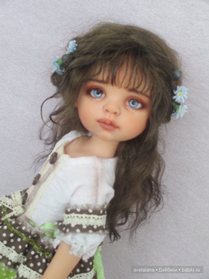 Незабудка... ООАК куклы Паола Рейна | Бэйбики Незабудка... ООАК куклы Паола Рейна