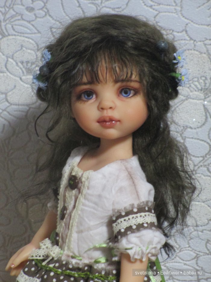 Незабудка... ООАК куклы Паола Рейна | Бэйбики Незабудка... ООАК куклы Паола Рейна