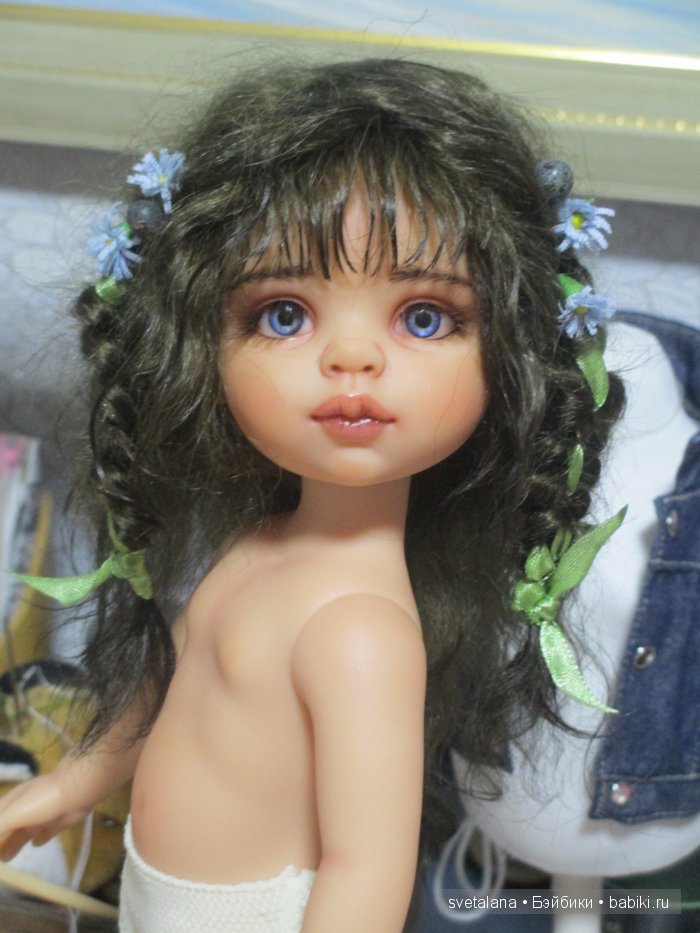 Незабудка... ООАК куклы Паола Рейна | Бэйбики Незабудка... ООАК куклы Паола Рейна