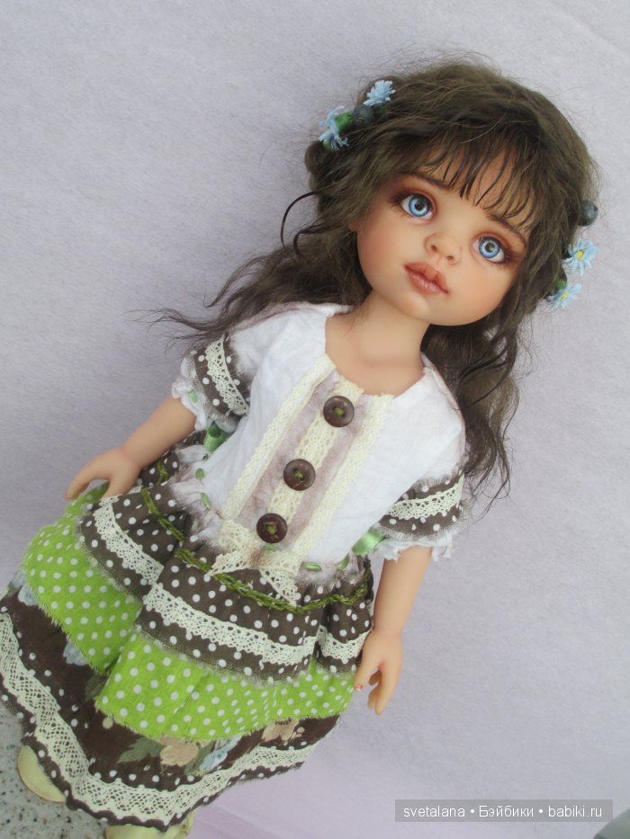 Незабудка... ООАК куклы Паола Рейна | Бэйбики Незабудка... ООАК куклы Паола Рейна (фото 8)