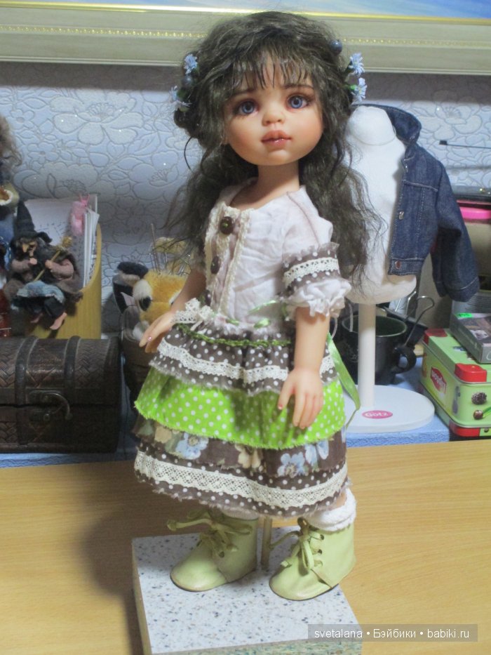 Незабудка... ООАК куклы Паола Рейна | Бэйбики Незабудка... ООАК куклы Паола Рейна