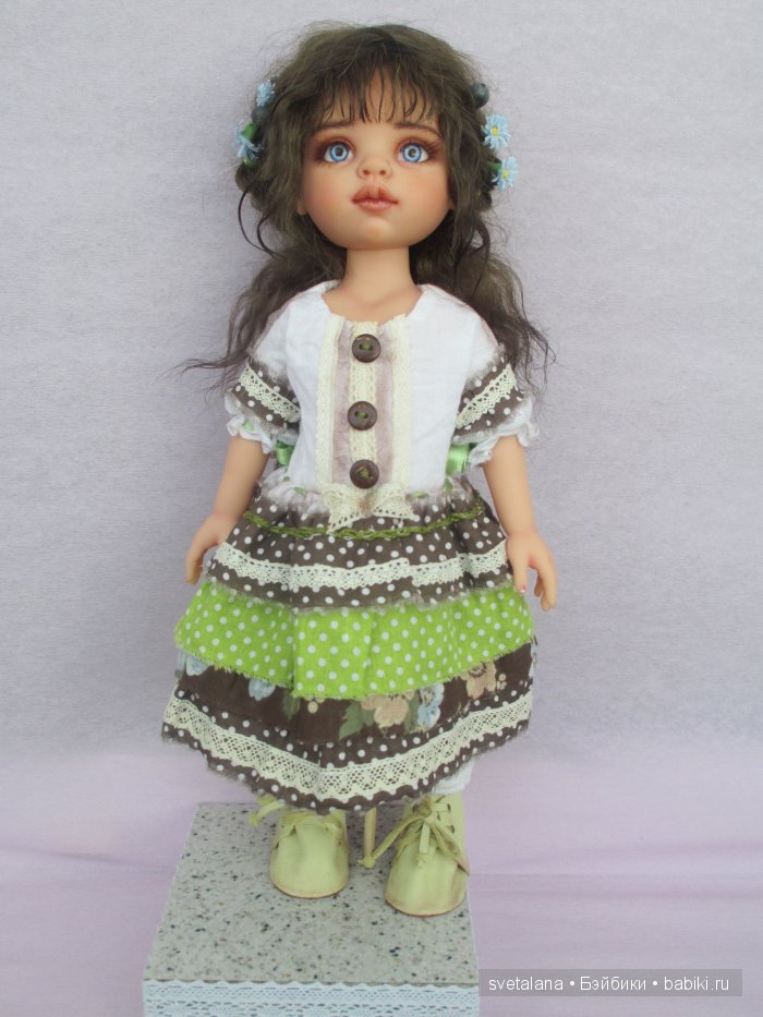 Незабудка... ООАК куклы Паола Рейна | Бэйбики Незабудка... ООАК куклы Паола Рейна (фото 7)