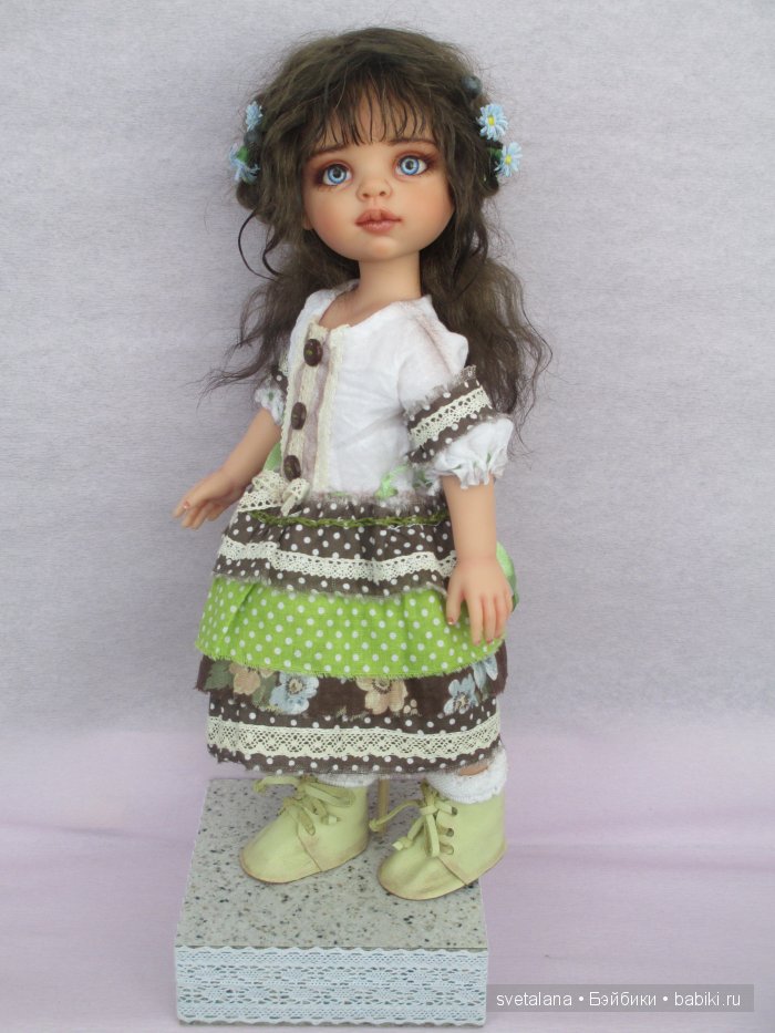 Незабудка... ООАК куклы Паола Рейна | Бэйбики Незабудка... ООАК куклы Паола Рейна