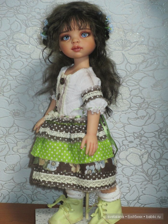 Незабудка... ООАК куклы Паола Рейна | Бэйбики Незабудка... ООАК куклы Паола Рейна