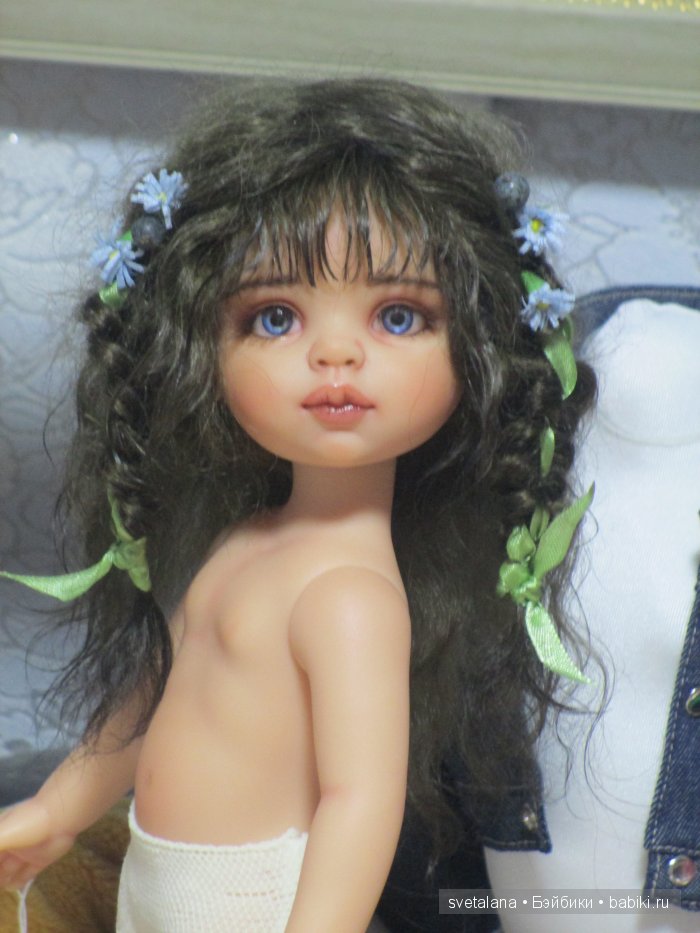 Незабудка... ООАК куклы Паола Рейна | Бэйбики Незабудка... ООАК куклы Паола Рейна