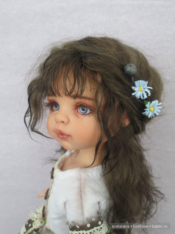 Незабудка... ООАК куклы Паола Рейна | Бэйбики Незабудка... ООАК куклы Паола Рейна (фото 4)