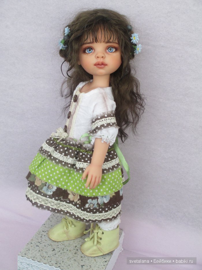Незабудка... ООАК куклы Паола Рейна | Бэйбики Незабудка... ООАК куклы Паола Рейна (фото 9)
