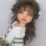 Незабудка... ООАК куклы Паола Рейна
