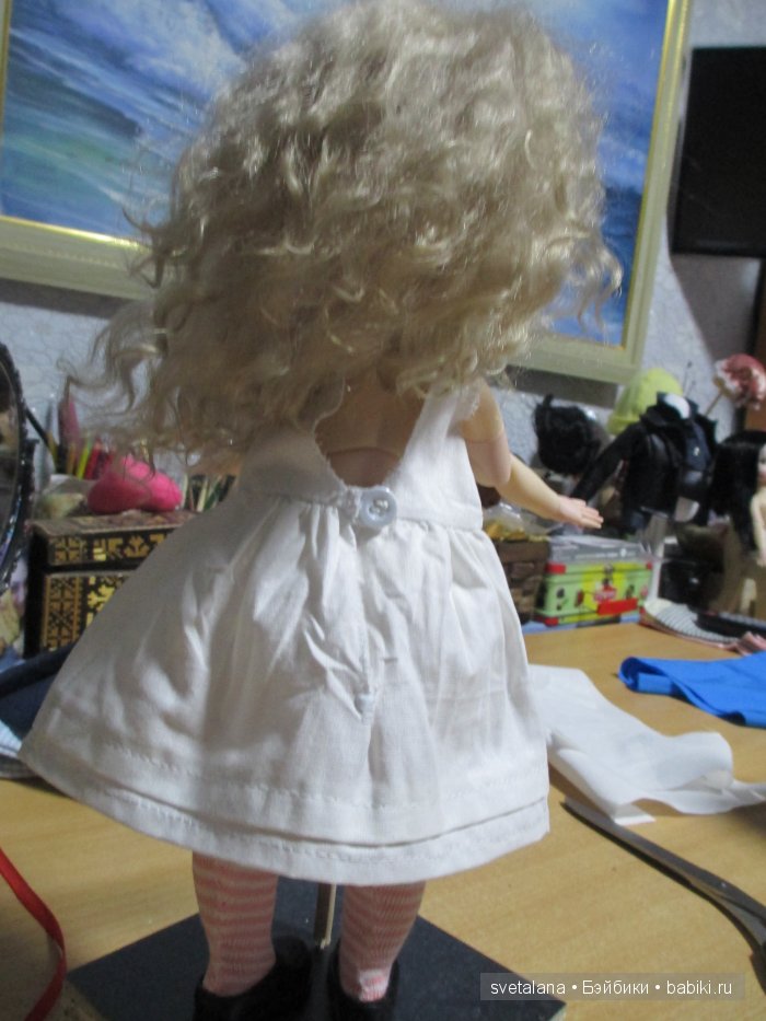 Алиса. ООАК куклы baby girl. 30 см (фото 5)
