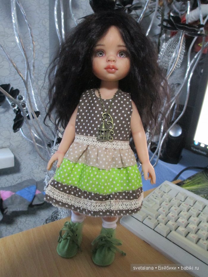 Кира.ООАК куколки Паола Рейна