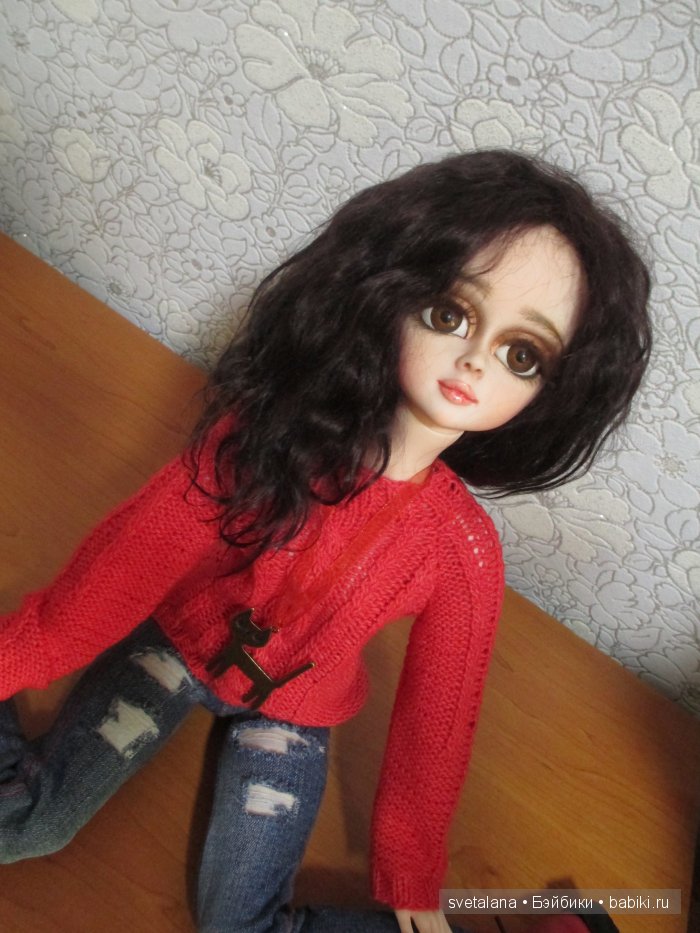 Маргарита. ООАК куклы Звезда подиума. 60см (фото 4)