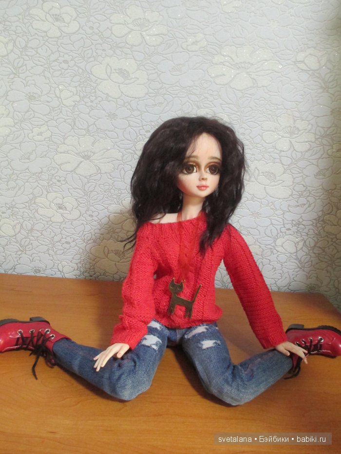 Маргарита. ООАК куклы Звезда подиума. 60см (фото 10)