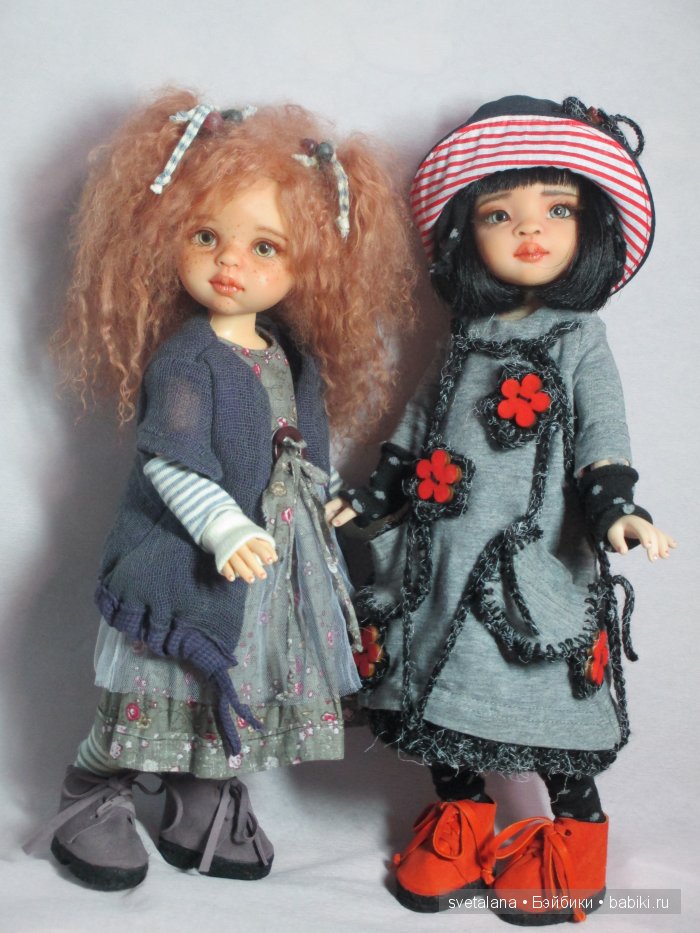 Алина и Дарина.ООАК куколок Paola Reina
