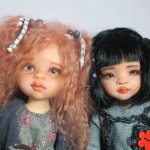 Алина и Дарина.ООАК куколок Paola Reina