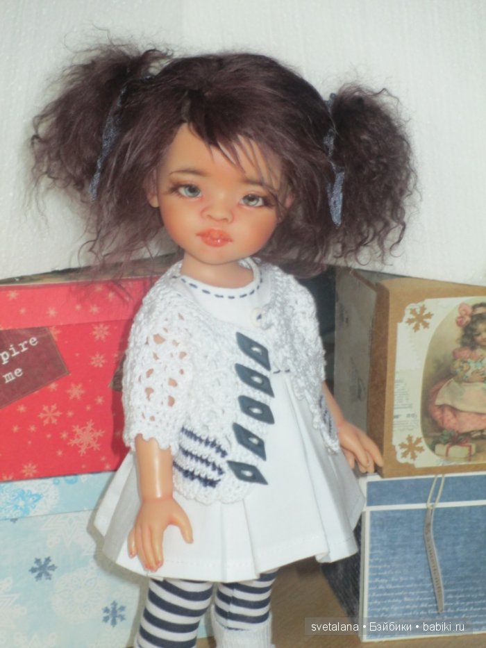 Маришка. ООАК куклы Paola Reina. 35 см