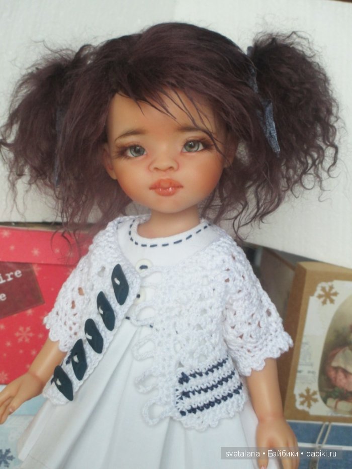 Маришка. ООАК куклы Paola Reina. 35 см (фото 8)