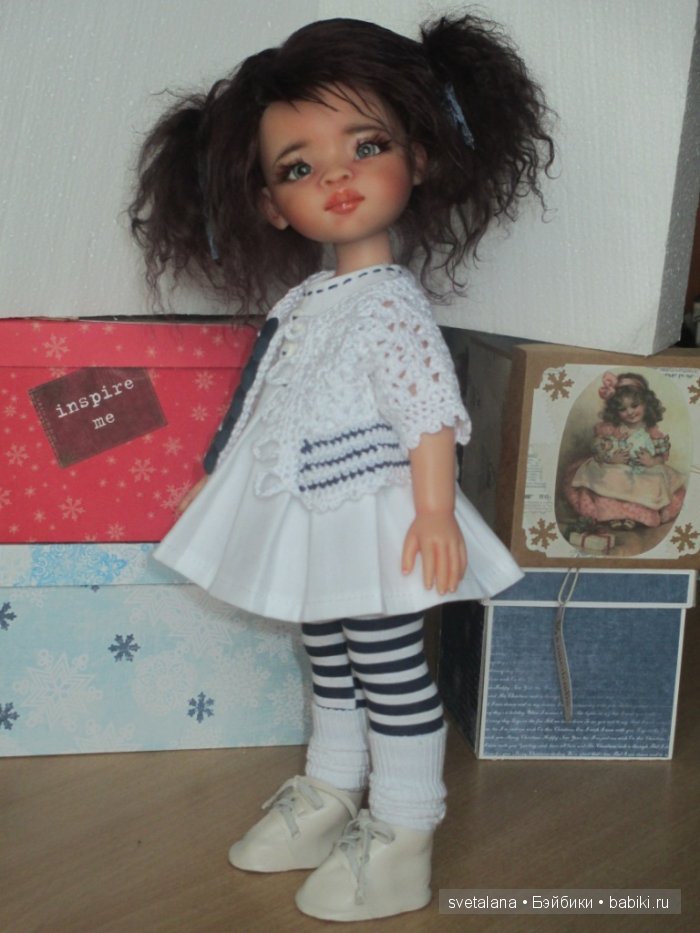 Маришка. ООАК куклы Paola Reina. 35 см