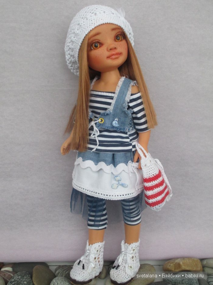 Мишель. ООАК куклы Ненси фирмы Famosa (фото 6)