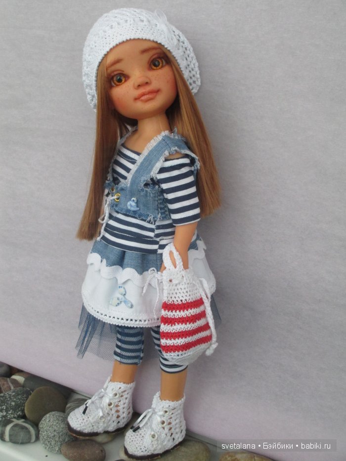 Мишель. ООАК куклы Ненси фирмы Famosa (фото 9)