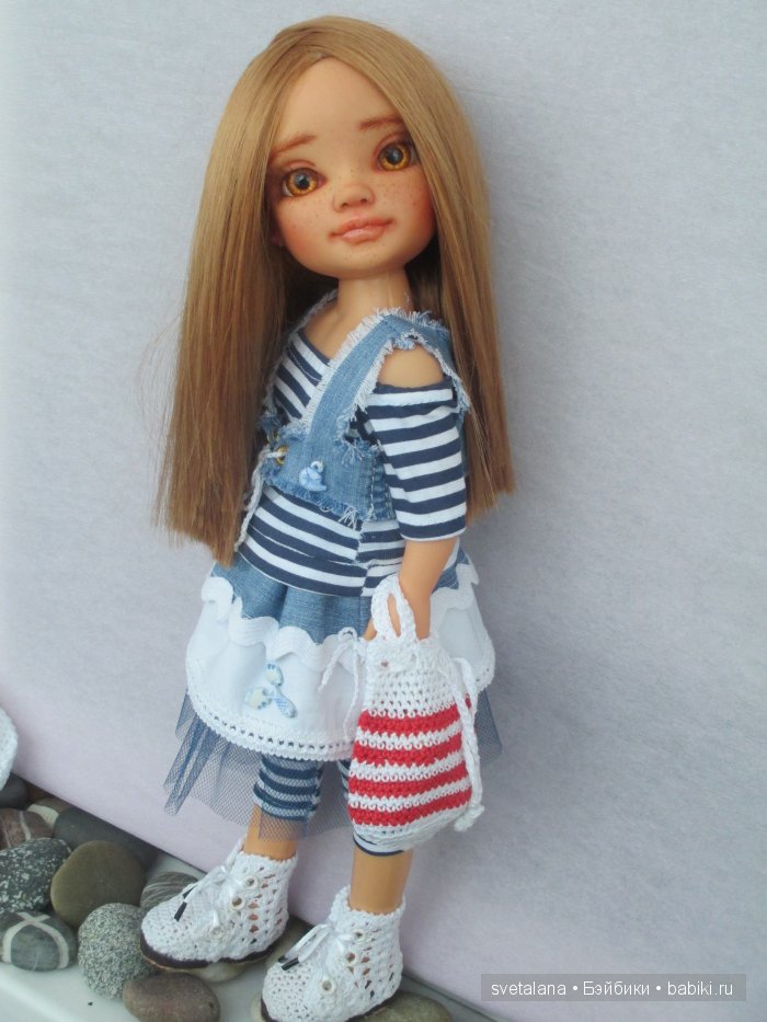 Мишель. ООАК куклы Ненси фирмы Famosa (фото 10)