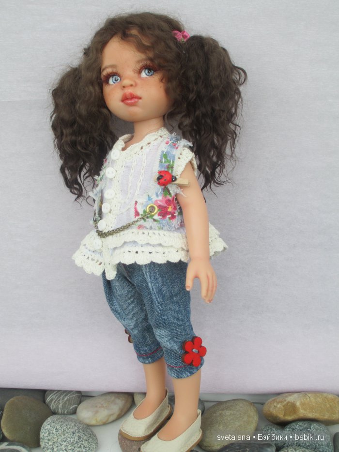 Анютка. ООАК куклы Паола Рейна (фото 7)