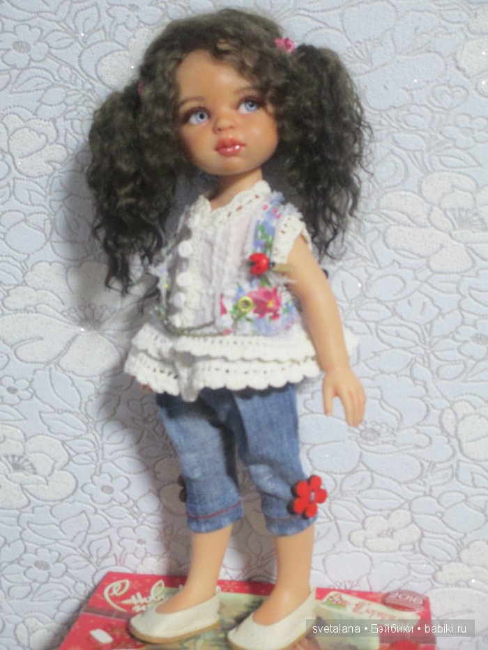 Анютка. ООАК куклы Паола Рейна (фото 5)