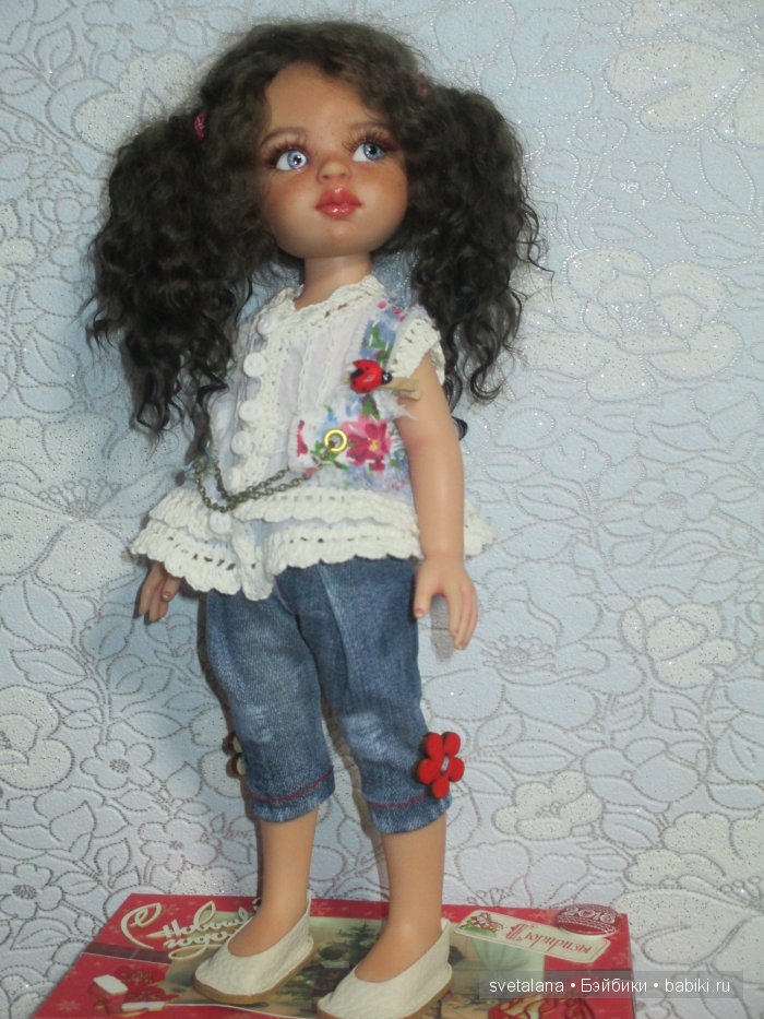 Анютка. ООАК куклы Паола Рейна (фото 4)