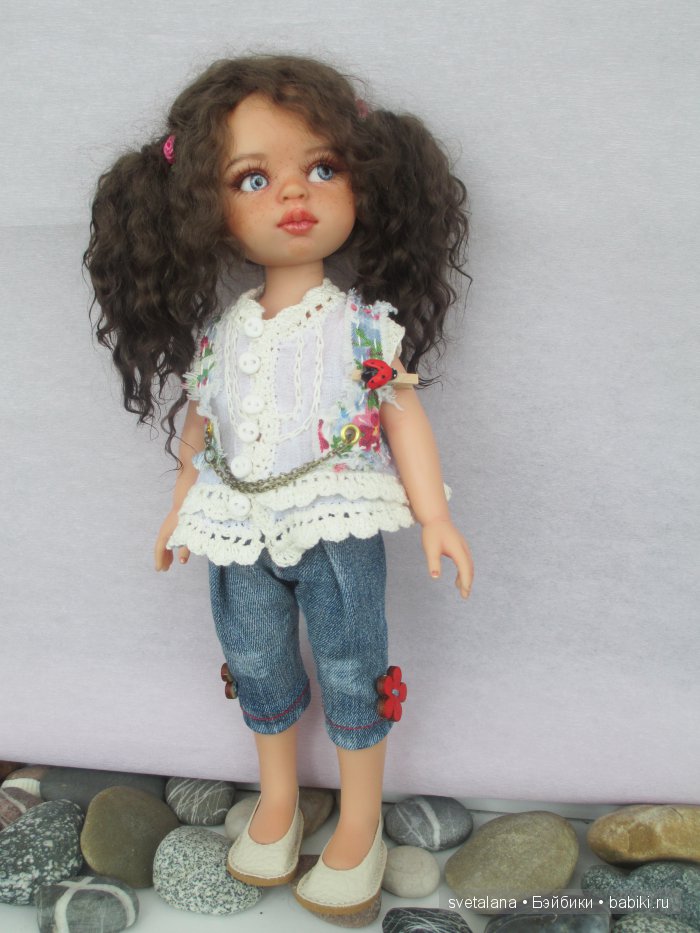 Анютка. ООАК куклы Паола Рейна (фото 6)