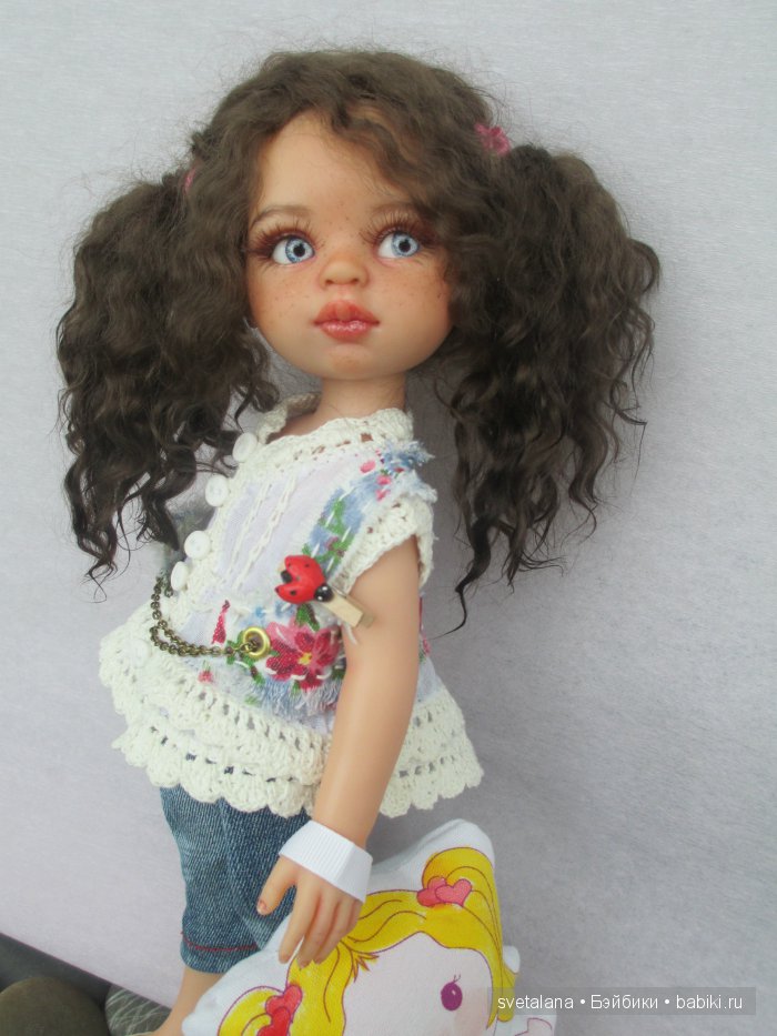 Анютка. ООАК куклы Паола Рейна