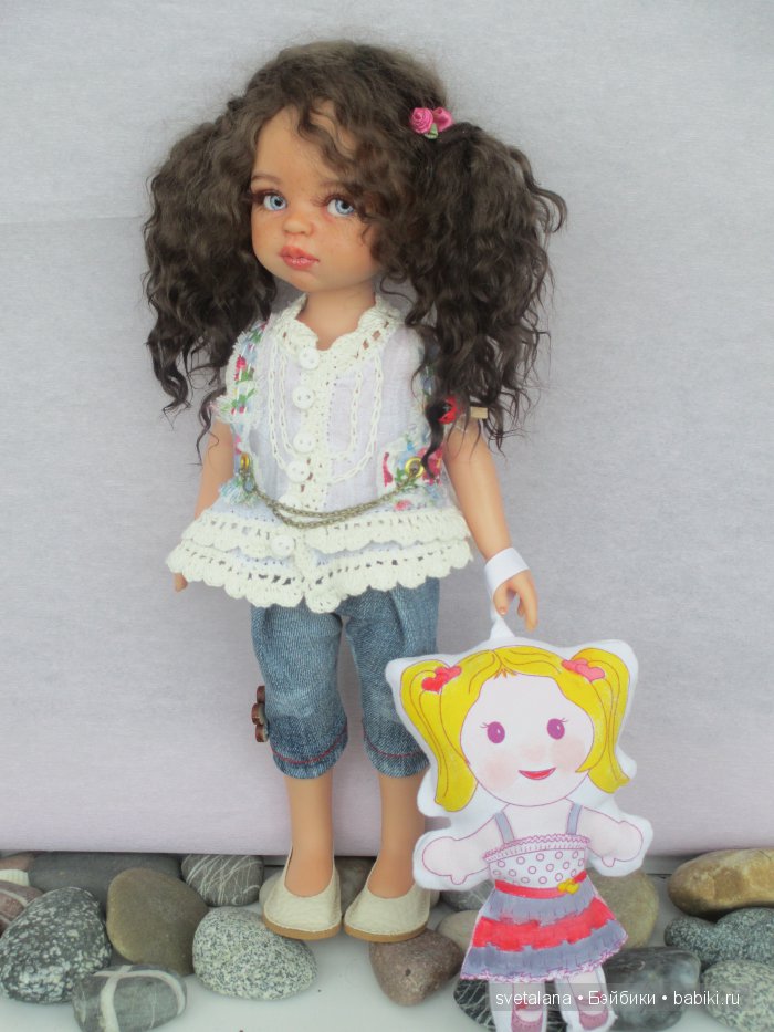 Анютка. ООАК куклы Паола Рейна