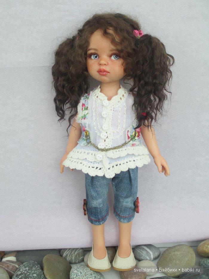 Анютка. ООАК куклы Паола Рейна (фото 10)
