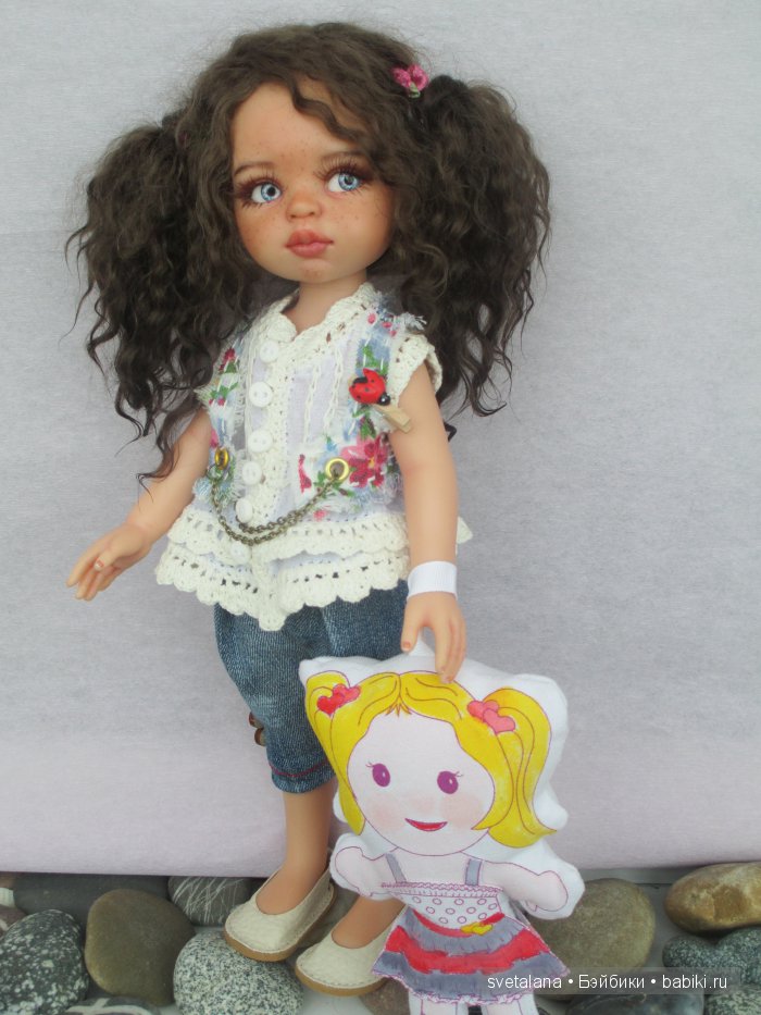 Анютка. ООАК куклы Паола Рейна