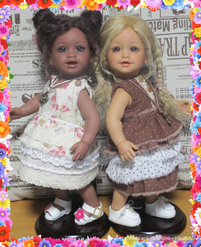 Боня и Тоня. Шоколадка и карамелька. Мини Адорочки (фото 9)