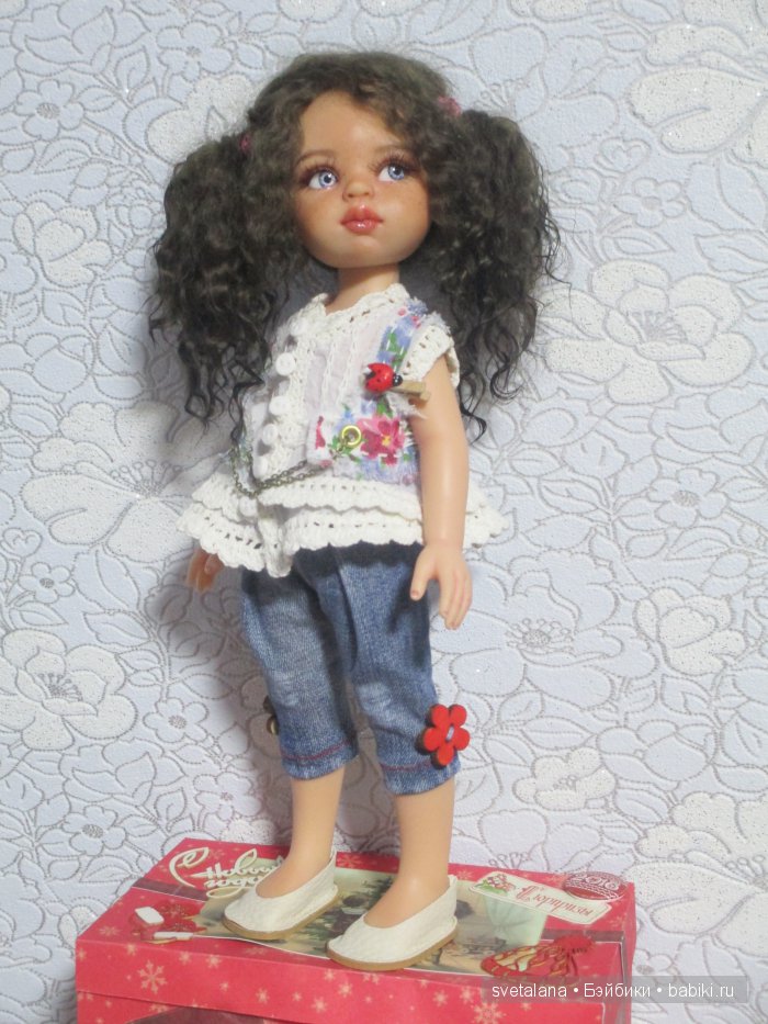Анютка. ООАК куклы Паола Рейна (фото 3)