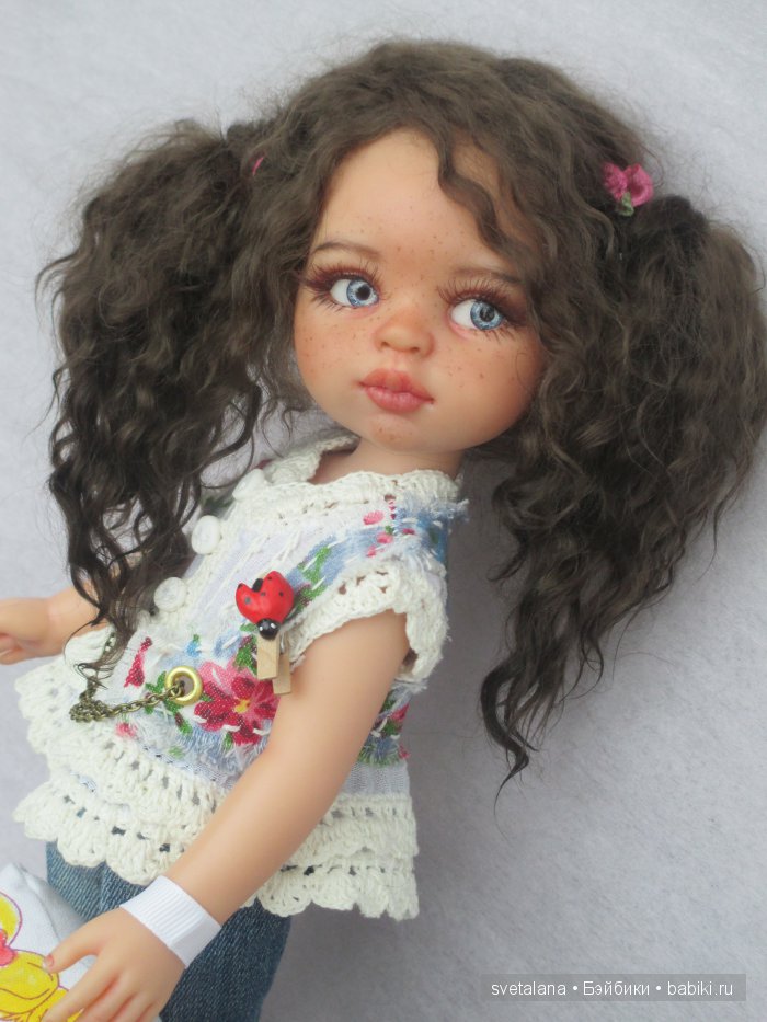 Анютка. ООАК куклы Паола Рейна