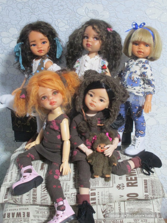 Анютка. ООАК куклы Паола Рейна